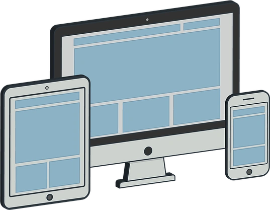 Website on multiple devices